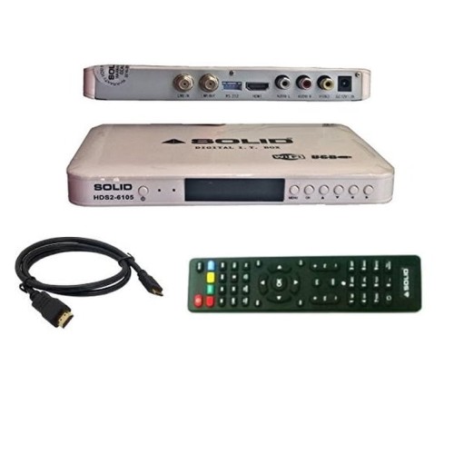 Solid 6105 Full HD MPEG-4 USB PVR ALi Chipset Set-Top Box