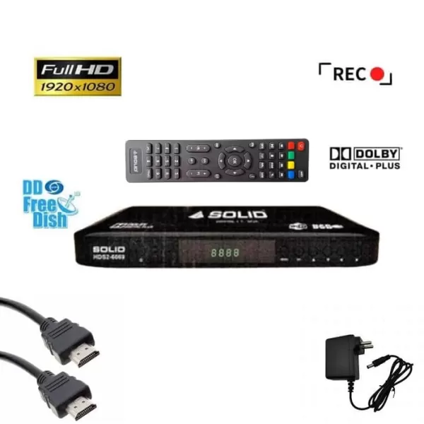 Best Selling High Quality Full HD Set-Top Box With USB Play &amp; Recording