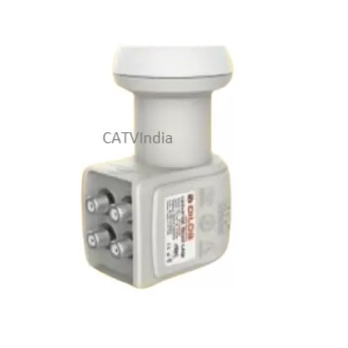 Universal 4 Port Quad LNB for All DTH - Connect 4 Set-Top Boxes Universal 4 Port Quad LNB for All DTH - Connect 4 Set-Top Boxes