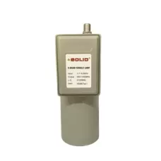 SOLID 10K C-Band 65dB Dual Polarization Single Output LNBF SOLID 10K C-Band 65dB Dual Polarization Single Output LNBF