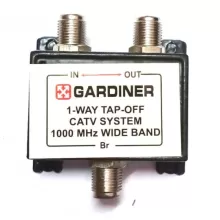 Gardiner 1-Way Tap Off 1000 MHz Splitter for Cable TV System