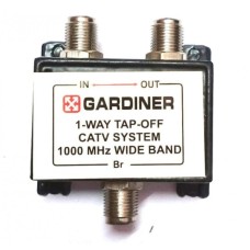 Gardiner 1-Way Tap Off 1000 MHz Splitter for Cable TV System
