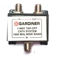 Gardiner 1-Way Tap Off 1000 MHz Splitter for Cable TV System