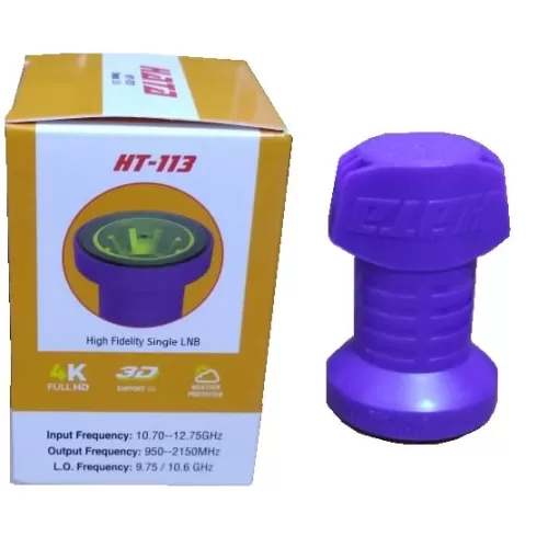 Hata HT-113 Universal Single Output Ku-Band LNB Hata HT-113 Universal Single Output Ku-Band LNB