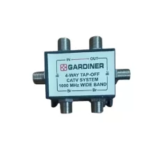 Gardiner 4-Way Tap Off 1000 MHz Wide Band Splitter 
