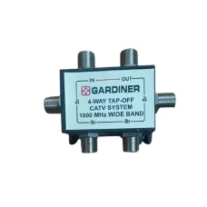Gardiner 4-Way Tap Off 1000 MHz Wide Band Splitter 