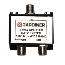 Gardiner 2‑Way Splitter for Cable TV & DTH Signals