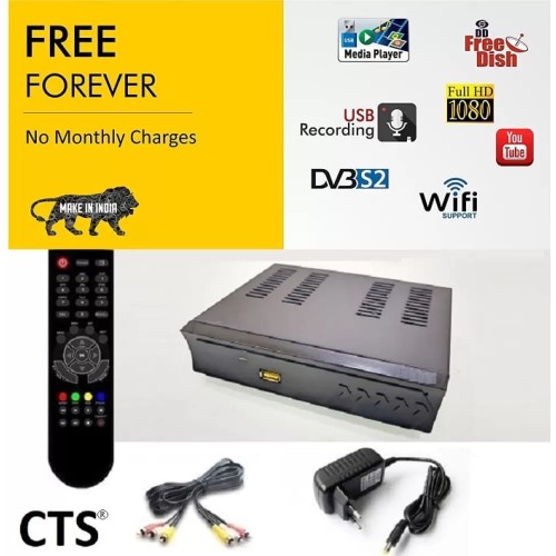 CTS HD Free-To-Air Set-Top-Box with FREE DTH LNB CTS HD Free-To-Air Set-Top-Box with FREE DTH LNB