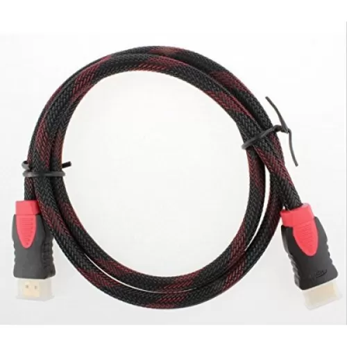 Gold Plated Nylon Braided HDMI 1.4 Cable – 5 Meter