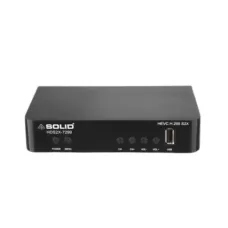 SOLID 7299 HEVC 8-bit H.265 Free-to-Air MPEG-4 HD Set-Top Box with Free WiFi Dongle