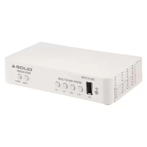 SOLID 6309 Free-to-Air H.265 MPEG-4 HD Set-Top Box