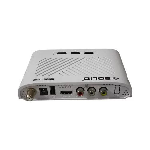SOLID 7290 S2X, HEVC 8bits H.265 Free-To-Air Set-Top Box SOLID 7290 S2X, HEVC 8bits H.265 Free-To-Air Set-Top Box