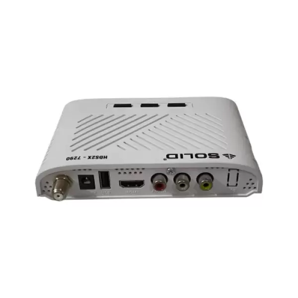SOLID 7290 S2X, HEVC 8bits H.265 Free-To-Air Set-Top Box SOLID 7290 S2X, HEVC 8bits H.265 Free-To-Air Set-Top Box