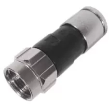 RG6 F-Type Compression Coax Connector RG6 F-Type Compression Coax Connector