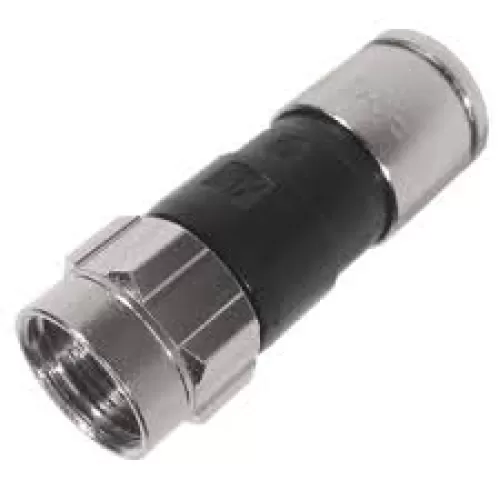 RG6 F-Type Compression Coax Connector RG6 F-Type Compression Coax Connector
