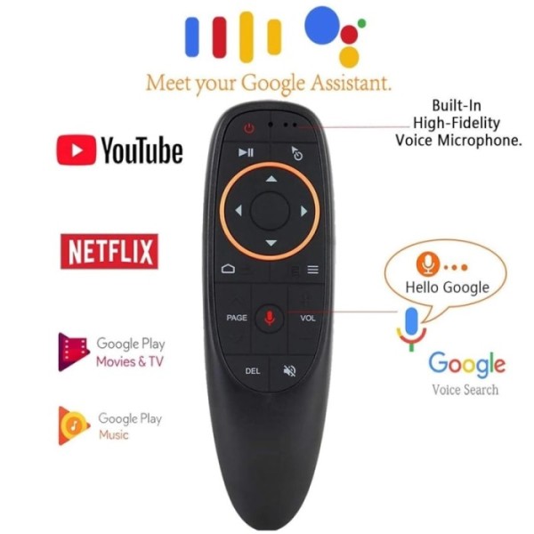 Smart Voice Control Air Mouse Remote for Android TV Box and Smart TV Smart Voice Control Air Mouse Remote for Android TV Box and Smart TV