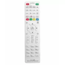 Universal learning remote for smart LED/LCD TVs and DVD players (white)