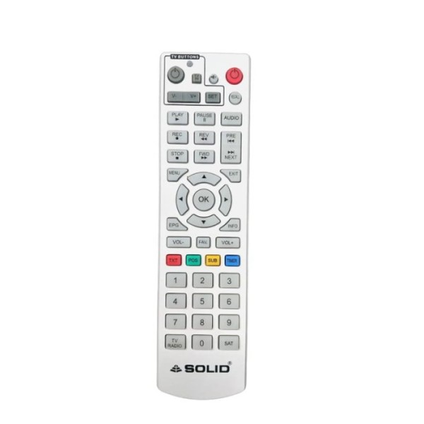 SOLID Set-Top Box Remote Control for DTH & Digital TV SOLID Set-Top Box Remote Control for DTH & Digital TV